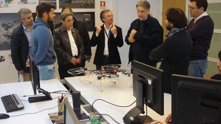 O governador Fernando Pimentel visitou os centros de pesquisa do CEIIA, em Portugal
