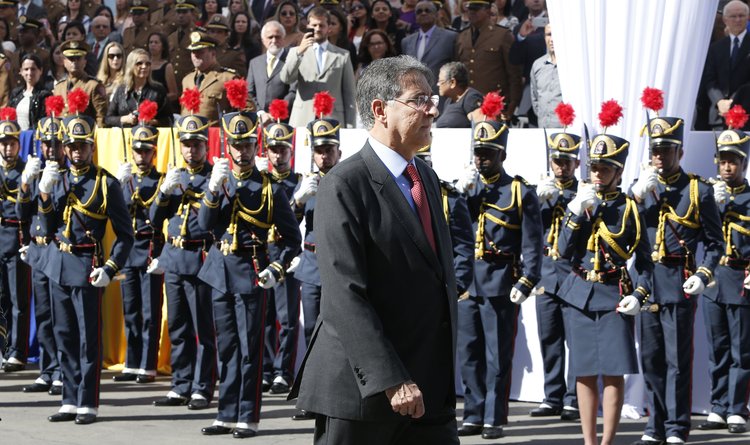 Governador Fernando Pimentel presidiu a cerimônia da Polícia Militar de Minas Gerais