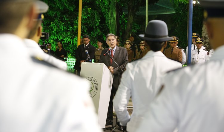 Governador renovou o compromisso da nova gestão estadual em reforçar a segurança pública