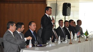 O secretário de Estado de Esportes, Carlos Henrique da Silva, participou das discussões