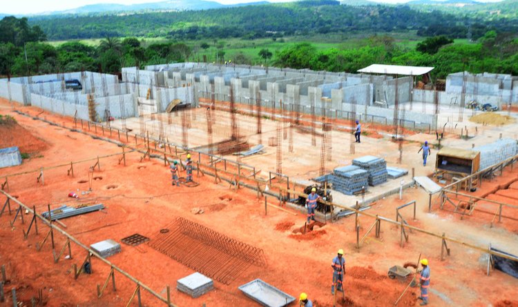 Anexo do Presídio de Divinópolis está com a construção em ritmo acelerado